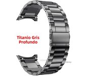 No Gaps Titanium Strap for Samsung Galaxy Watch 6 5 4 44mm 40mm 45mm Pro for Samsung Watch  6 4 Classic Solid Bracelet Luxury