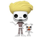 Pesadilla antes de navidad figura pop! disney vinyl jack w/zero(beach) 9 cm