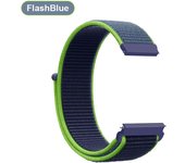 20mm 22mm Nylon Strap For Samsung Galaxy Watch 6 5 4 Active Adjustable Band Amazfit Bip 5 S GTS Watchband Huawei GT 2 3 Bracelet