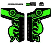 Pegatinas compatibles con horquilla bici Fox G2 Geometry factory series 29''