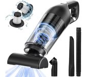 Aspiradora de Mano Inalámbrica 9000pa 120W, Aspiradora de Coche Recargable por USB Mini Aspiradora Portátil para Hogar y Coche