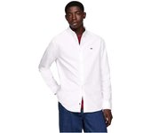 Camisa Tommy Hilfiger Tjm Entry Reg Oxford para hombre en color blanco
