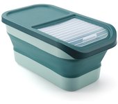 13/33LB Collapsible Cat Dog Food Storage Container Dry Cat Food Box With Lids Airtight Sealing Kitchen Grain Rice Storage Boxes