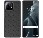 Tumundosmartphone Funda Gel Tpu para Xiaomi Mi 11 5G diseño Metal Dibujos