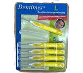 Pack 10 unds Cepillo Interdental Angular Ultrafino, Mango Angulado, Máxima Eficacia, Filamentos Tynex, Previene y Elimina la Placa Bacteriana, Cerdas Suaves, 0,7mm, 0,8mm, 1,00mm, 1,2mm,1,5mm.