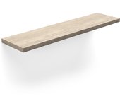 Estante suspendido de Herdasa, modelo LINE de melamina, 90x18cm