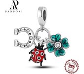 HOT 92 style 925 Sterling Silver Chameleon Firefly Cute Animal Pendant Beads Fit Original Pandora Bracelets Charms Jewelry Gifts