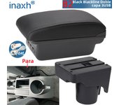 For Volkswagen Golf 6 Armrest box For VW Sagitar Car Armrest Interior details Retrofit parts Storage box car accessories USB