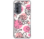 Funda Silicona Antigolpes para Motorola Moto Edge 30 5G diseño Flores 09 Dibujos