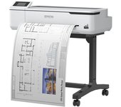 Impresora de tinta de gran formato Epson SureColor SC-T3100 (A1, 61,0 cm, 24 pulgadas, red, USB, con soporte)