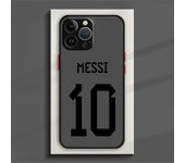 Football Superstar Number Phone Case For iPhone 15 14 13 12 11 Pro Max mini XS XR X 8 Plus SE Frosted Translucent Cover