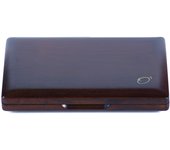 estuche madera para 6 cañas saxofon xlsr6 largo: 13,5cm. ancho: 10cm. marron