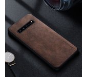 Premium Luxury leather Phone Case for Samsung galaxy S10 Plus Lite 5G S10e Retro Business Style Solid color cover funda capa