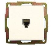 Gsc Evolution Base de Empotrar con Toma de Teléfono Blanco GSC - Fácil Instalación