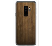 Tumundosmartphone Funda Gel Tpu para Samsung Galaxy S9 Plus Diseño Madera Dibujos