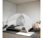 Mosquitera con puertas Mongolia 220 malla blanco 200x150x140 cm
