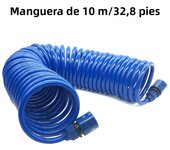 Expandable Retractable EVA Garden Hose 10/15m Portable Spring Water Pipe for Car Wash And Flower Lawn Watering Curly Magic Pipe