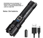 30W Zoom XHP70 LED Most Powerful Flashlight USB Rechargeable Outdoor Hiking Camping Hunting Tactical Torch Light 26650 Battery
