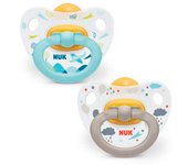 Chupete Nuk 6-18 Latex Surtido 2 Uds - Suave y Seguro