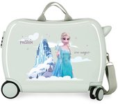 Disney Maleta Correpasillos ABS Rígida Arendelle Is Magic Verde