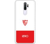 Funda original compatible con Oppo A9 2020 - A5 2020 - Sevilla Rojiblanco 1890