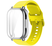 22mm Silicone Strap With Case For Xiaomi Redmi Watch 5 Active Lite Smart Watch Wrist Band And Case For Redmi Watch 5 Active Lite