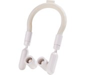 Ventilador de cuello plegable recargable para entrenamientos de gimnasio y viajes diarios, carga USB, ventilador de refrigeración portátil sin aspas