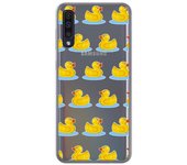 Funda Gel Transparente Samsung Galaxy A50 - Diseño Pato Dibujos - Tumundosmartphone