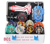 Takara Tomy New Beyblade Burst Metal Fusion Fighting Metal Booster Package Toys Grip Launcher boxs Original