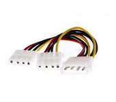 Cable duplicador molex 3go cmolexy/ molex macho - 2 x molex hembra