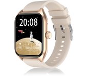 DAM. Smartwatch Qx5 con pantalla de 1,96 pulgadas. Llamadas Bluetooth, más de 100 modos deportivos, monitor de glucosa y de tensión. 4,5x0,9x3,8cm