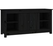 vidaXL Mueble de TV de madera maciza de pino 103x36,5x52 cm, Mueble de Salon, Mueble TV, Mueble TV salon, Mesa de TV, Mueble tele