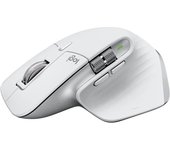 Ratón Ergonómico Inalámbrico por Bluetooth Logitech MX Master 3S For Mac/ Batería recargable/ Hasta 8000 DPI/ Gris Pálido