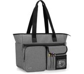 Bolsa de trabajo portátil para profesores: bolsa utilitaria con funda acolchada para computadora portátil