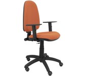 Silla de Oficina Ergonómica Piqueras Y Crespo con Brazos Regulables y Ruedas de Parqué