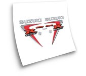 Kit de Pegatinas compatibles con moto carretera Suzuki GSXR 600 2006 K6 Roja