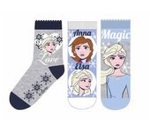 Pack 3 Calcetines Grises Frozen II 27/30 - Calcetines Niño