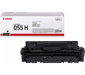 Tóner Canon 055 H Negro de Alto Rendimiento para Impresoras I-sensys