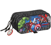 Portatodo Triple Big Avengers "Vendetta" 21,5X10X8Cm (Safta 812579710)