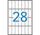 Apli etiquetas a5 blancas 20.0 x 50.0mm 15 hojas