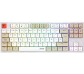 Teclado gaming royal pbt mecanico blanco