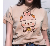 Bubu And Dudu Fashion 2024 Casual T-shirt Female Designer Top Female Street Clothing