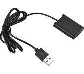 Andoer NP-BX1 Dummy Battery DK-X1 with USB Connector Cable for Sony DSC-RX1/RX1R/RX100 II III IV V VI VII/M7 M6 M5/WX500 WX350