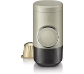 Cafetera Espresso Portátil Compatible con Cápsulas Originales *Nespresso®* y Compatibles, Operación Manual, Mini Cafetera de 18 Bares, Máquina Café Portátil para Viajes, Camping