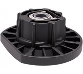 PIE NIVELADOR INTEGRATO TECH Z NEGRO  CARGA MAX REGULABLE +10mm.