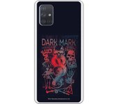 Funda original compatible con Samsung Galaxy A71 - Harry Potter Dark Symbols