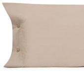 TEXTURA Funda almohada algodón percal Best color marron tabacoDisponible en: 45x110/45x160/50x85