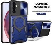 Magnetic Camera Protection Case for Samsung Galaxy M55 M54 M53 M34 M33 M23 M14 M13 Note 20 ULltra Hybrid Metal Ring Back Cover