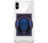 Funda original compatible con iPhone X o XS con un diseño de Harry Potter Dark Mask
