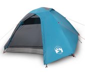 vidaXL Tienda de Campaña Iglú 4 Personas Tela Opaca Impermeable Toldo Color Azul,  orange,  Verde y mas